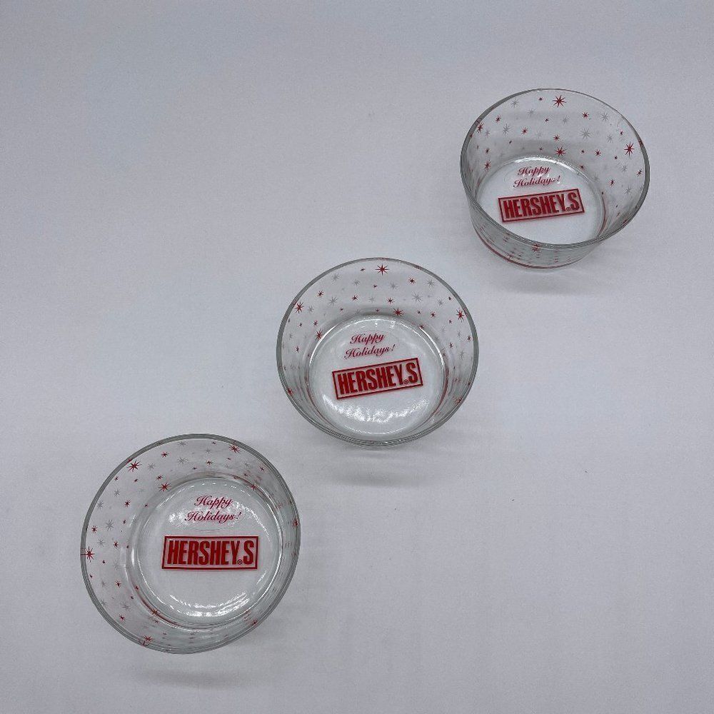 Hershey's Christmas Trio Bowls Holiday Dishes Set